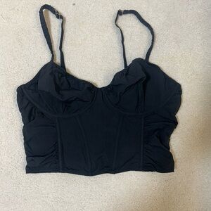 Gilly Hicks Black Crop Top